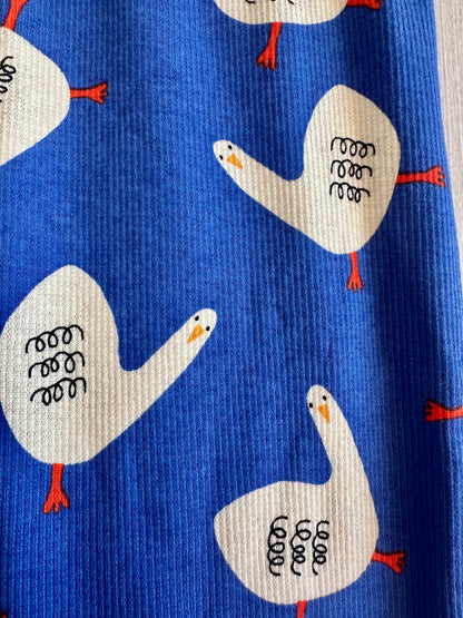 Legging côtelé oies