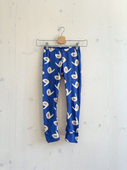 Legging côtelé oies