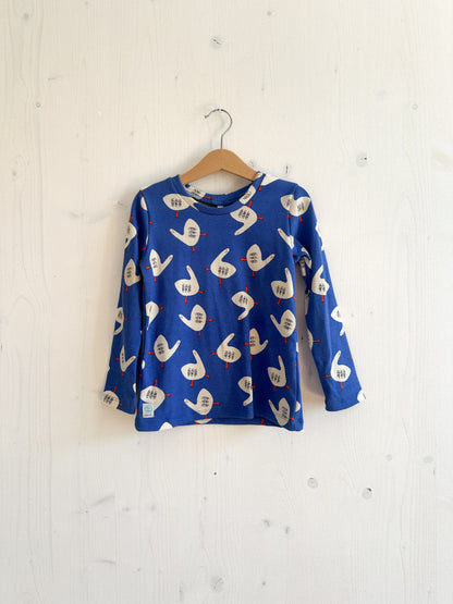 Langarmshirt gerippt Geese
