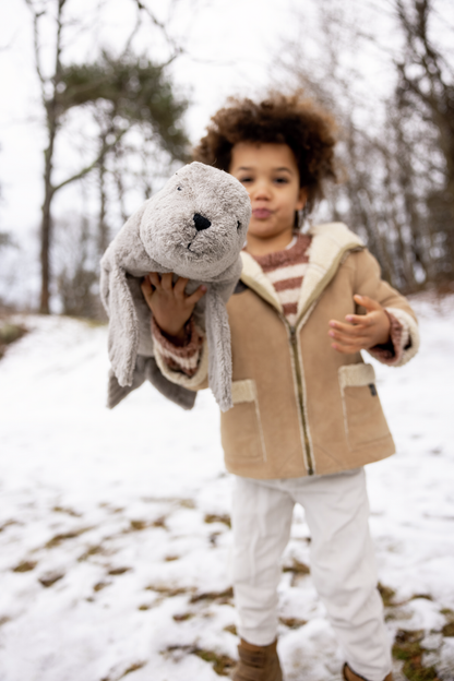 Peluche phoque gris