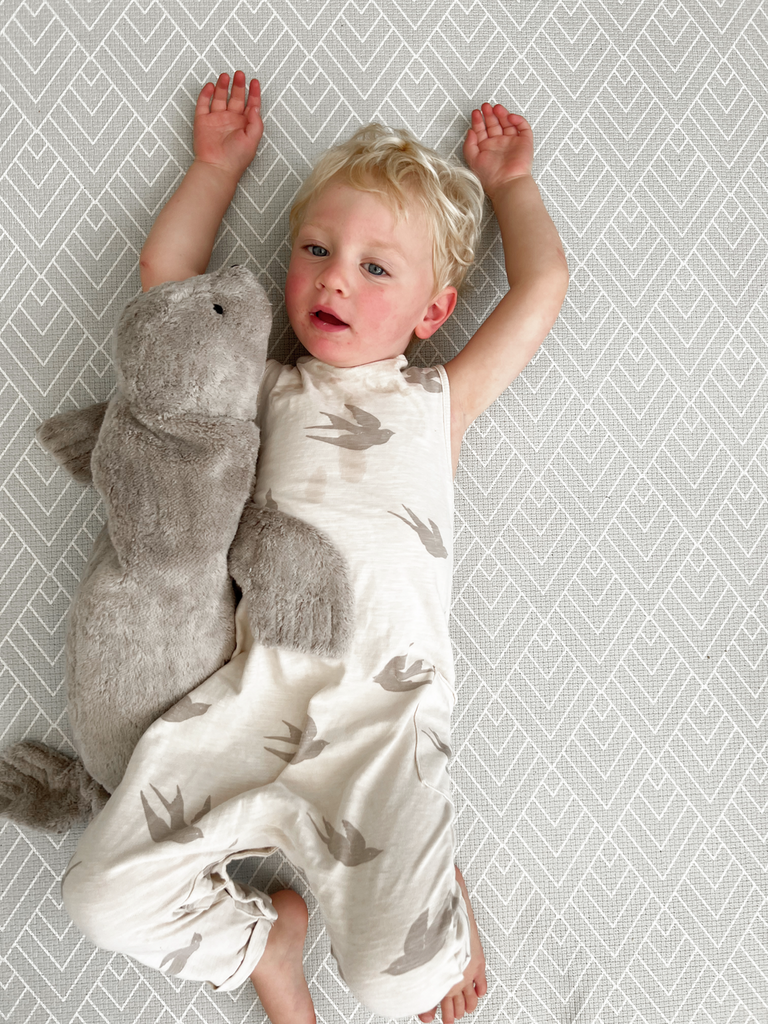 Peluche phoque gris