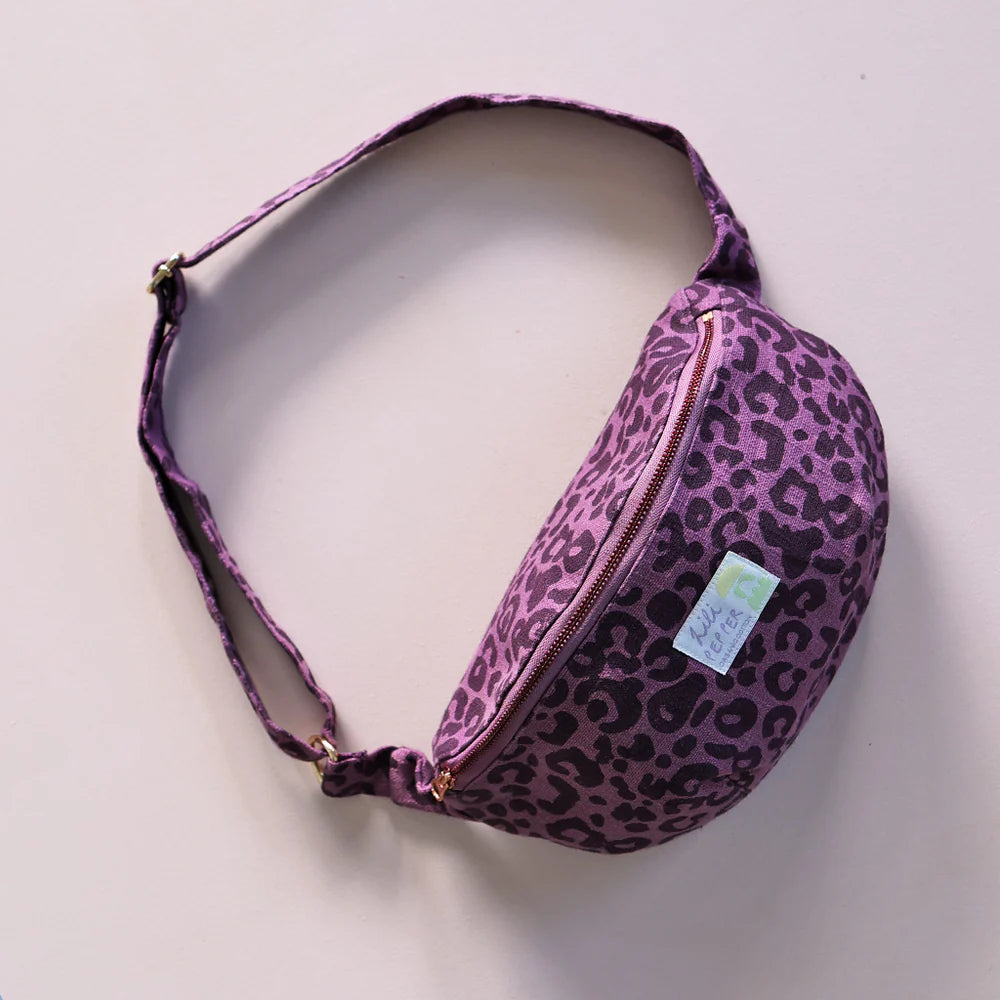 Sac à bandoulière Leo violet