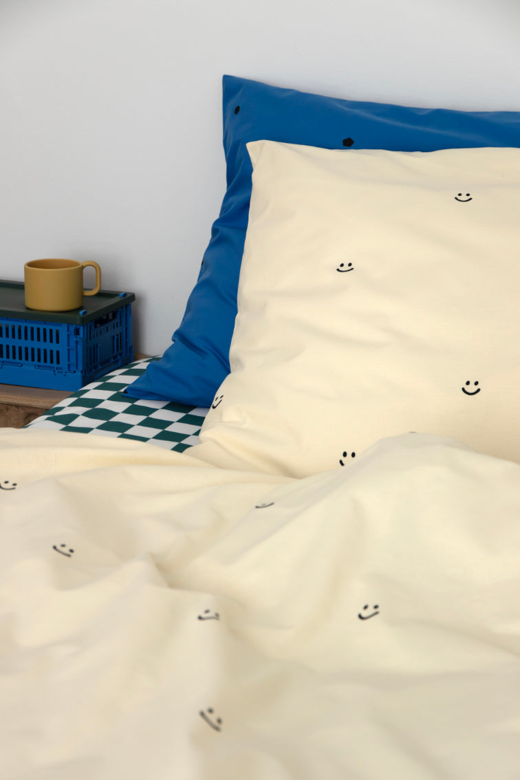 Bettwäsche Set Smiley vanilla