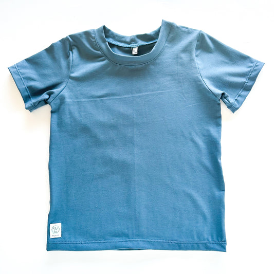 T-Shirt jeansblau