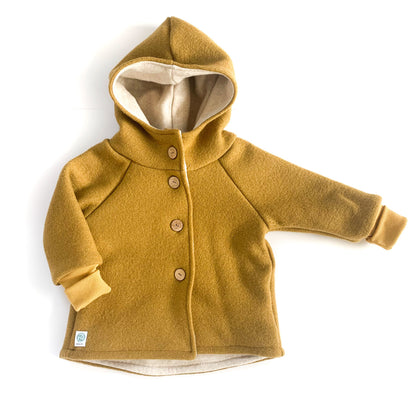 Wollwalk Jacke mit Jerseyfutter