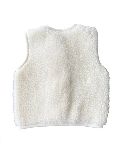 Wool Vest TYB Off-white Adult